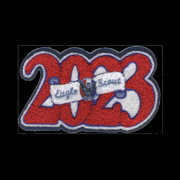 2023 Eagle Scout Letterman Jacket Chenille Patch