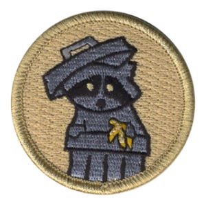 Trash Raccoon Patrol Patch
