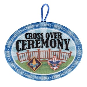 Crossover Ceremony Patch - Scout Laws