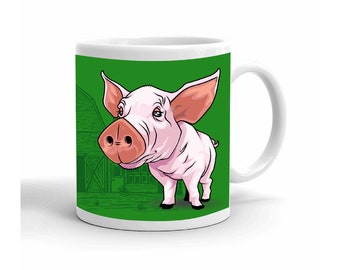 Pig 4-H Mug Farm Scene SP7700