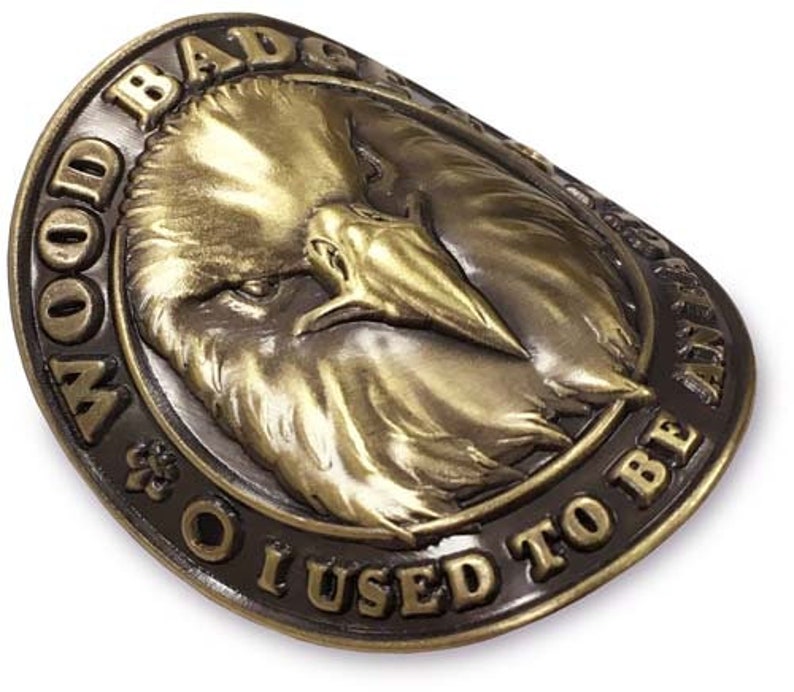 Wood Badge Eagle Hiking Stick Medallion Etsy