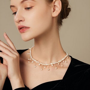 Ross-Simons Aquamarine Bead and 5-6mm Cultured Pearl Torsade Necklace with Free Bracelet. 18 Inches