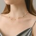 Dainty Pearl 18K Choker Necklace/ Adjustable S925/Gold Filled Pearl Beaded Necklace/ Freshwater Pearl Chain Jewelry Set/ Bridesmaid Gift 