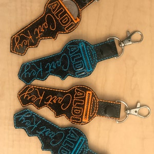 Aldi Quarter Keeper Key Fob Key Chain Aldi Cart Key Black Sparkles