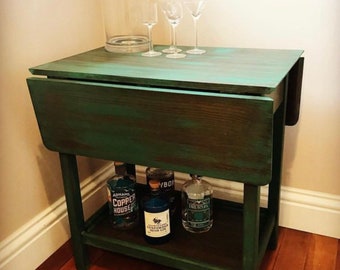 Upcycled Mid-Century Side Table