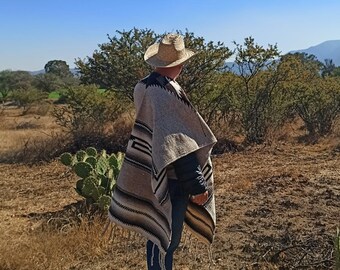 ウールポンチョ、100%ウールポンチョ、メキシカンギャバン