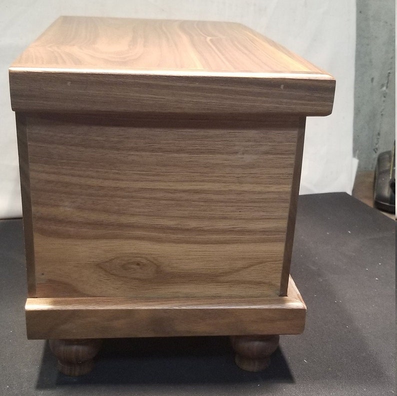 Handcrafted Solid Walnut Hope Chest small treasure chest Etsy