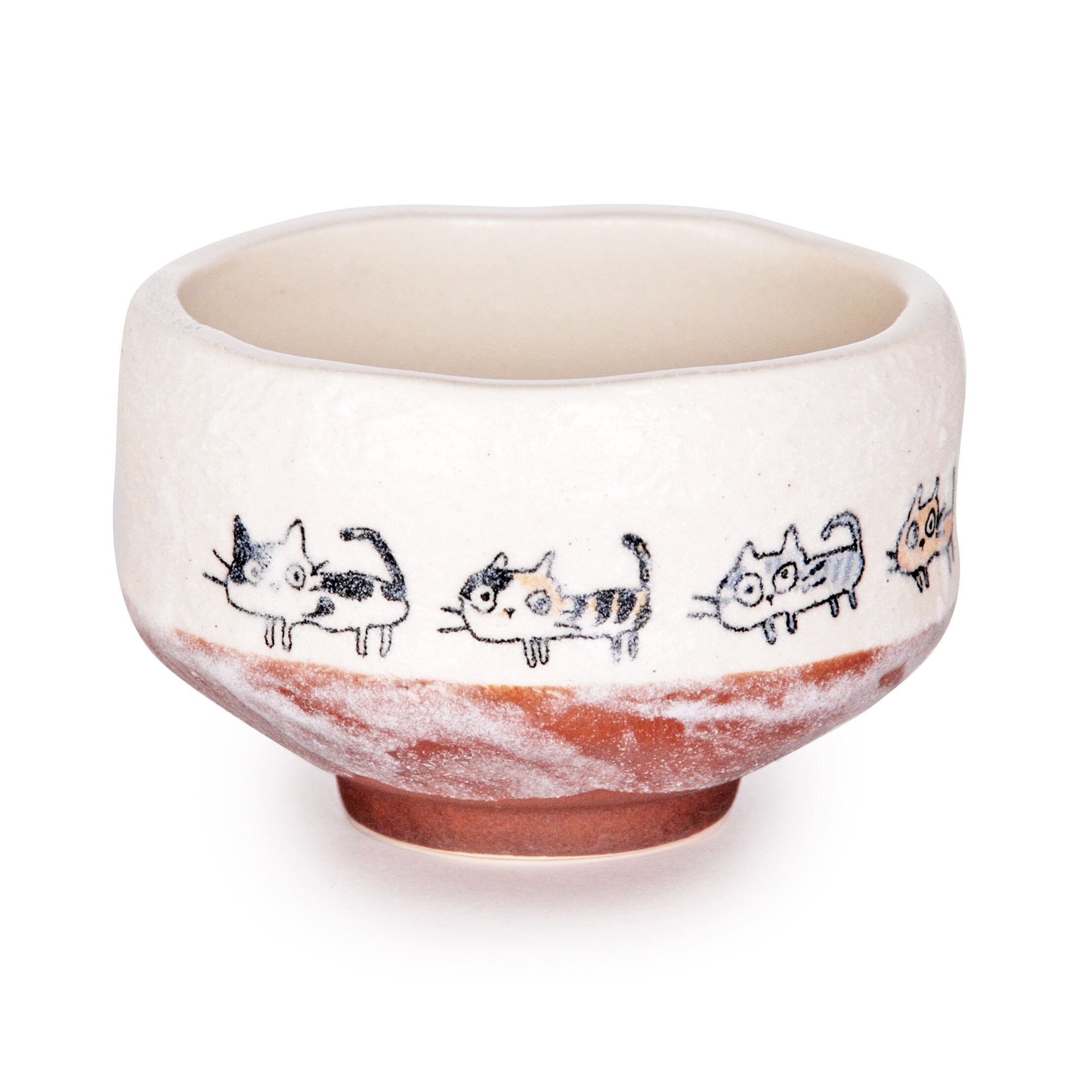 Japanese Traditional Tea Ceremony Neko Cats Kitten Design Mini Matcha…