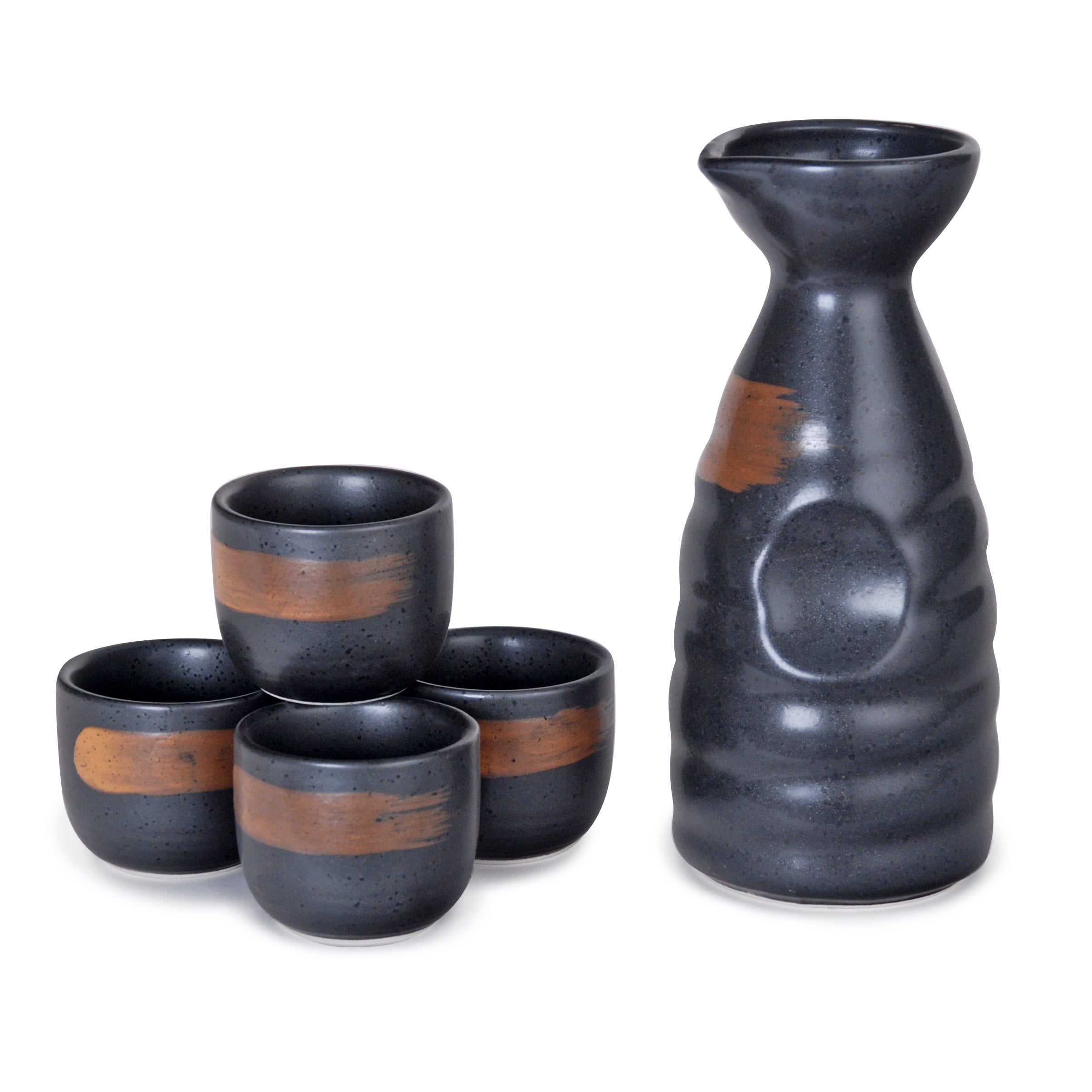 Juego de sake japonés de 5 piezas con 10 fl oz de porcelana Etsy