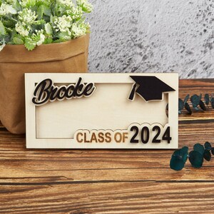 Personalisierter Geld-Geschenkhalter für den Abschluss, individuelles Geschenk für den Abschluss, Abschluss-Geldhalter, Geschenk der Klasse 2024, Geschenk für Absolventen