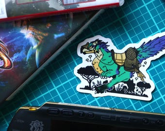 Hunter's Seikret - Monster Hunter Wilds Vinyl Die-Cut Stickers