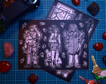 Silent Hill 4: The Room - Vinyl Sticker Sheets