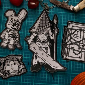 Silent Hill Sticker Pack - Vinyl Die Cut Stickers Silent Hill Inspired