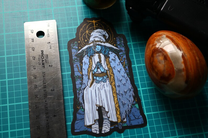 Lunar Princess Ranni - Elden Ring Vinyl Die-cut Sticker - Etsy