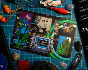 SILVER CASE: Placebo - Tokio Morishima Vinyl Sticker Sheets