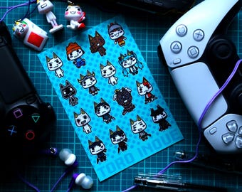 Toro Inoue!! Doko Demo Issyo SEASON 1 - Playstation Vinyl Sticker Sheets