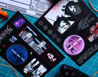 SILVER CASE/25th WARD Vinyl Sticker Sheets