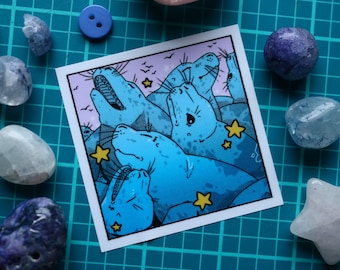 Citypop Seals - Pastel Vinyl Sticker