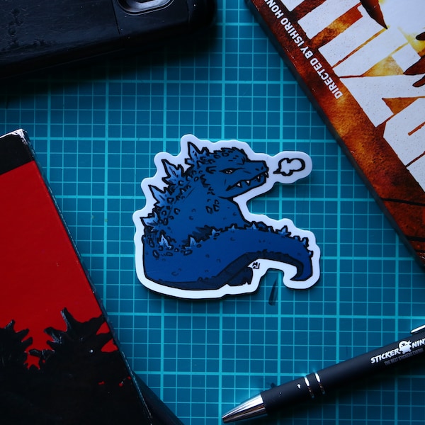 King of the Monsters - Godzilla Vinyl Die-Cut Sticker