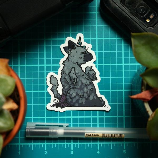 Trico and the Boy - The Last Guardian/Shadow of the Colossus/Ico Vinyl Die-Cut Sticker