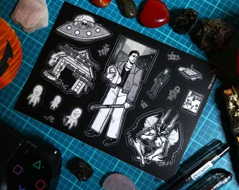Silent Hill (1999) - Vinyl Sticker Sheets