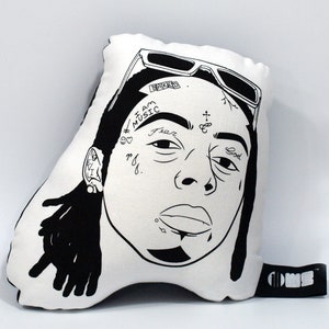 LIL WAYNE Hip Hop Throw Pillow ILLOW Large Decorative Throw Pillow Rapper Cushion Dorm Couch Decor