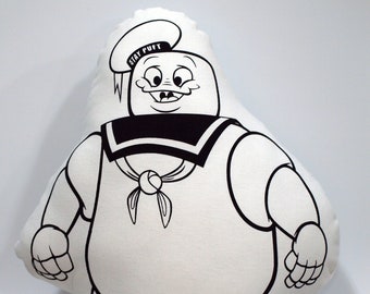 Stay Puft Marshmallow Man Vinyl Decal Ghostbusters Wall Etsy