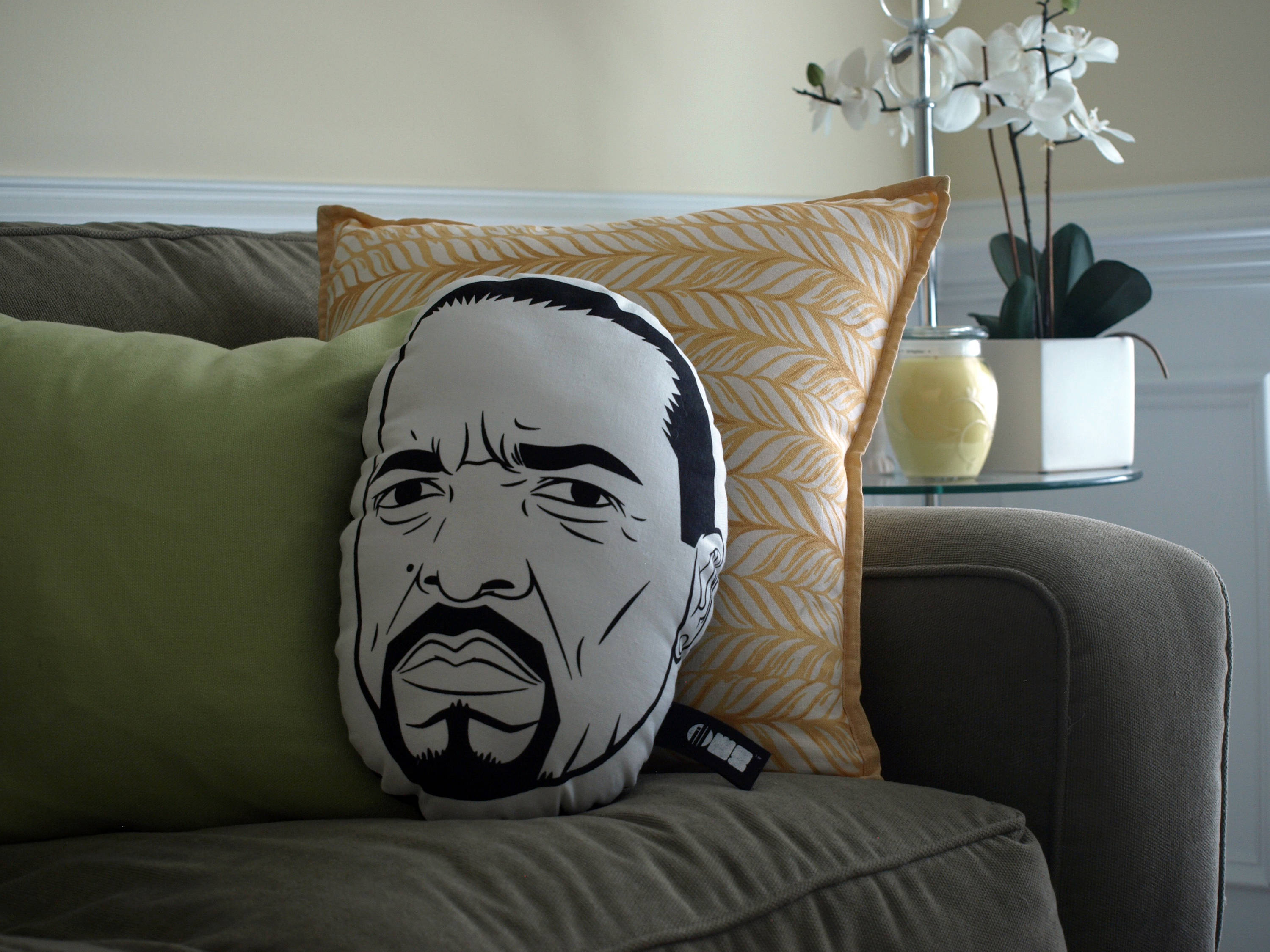 ICET Hip Hop Throw Pillow ILLOW SVU Fin Tutuola Decorative Etsy