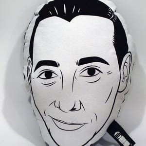 PEE WEE HERMAN Large Decorative Throw Pillow Illow Paul Reubens Pee Wee&#39;s Playhouse Pillow Cushion Dorm Couch Home Decor Bedroom Decor
