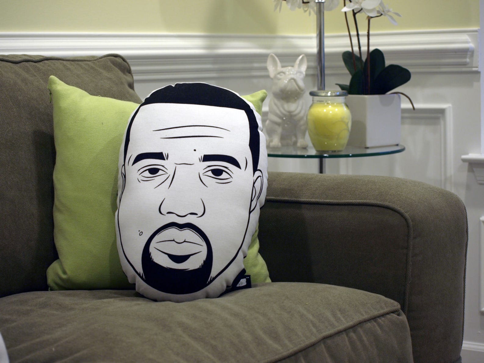 KANYE WEST Hip Hop Throw Pillow ILLOW Yeezy Decorative Pillow Etsy