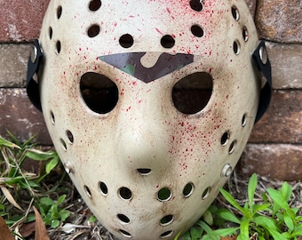 13X Studios Jason part 6 CAMO custom Hockey Mask- 5 Star Seller