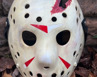 13X Studios Jason part 4 custom Hockey Mask- 5 Star Seller