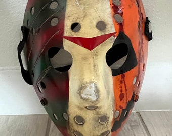 13X Studios FREDDY JASON MICHAEL Legends custom Hockey Mask- 5 Star Seller