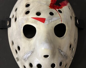 13X Studios Jason part 4 end scene custom Hockey Mask- 5 star seller