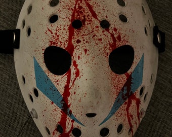 13X Studios Jason Bloody part 5 ROY custom Hockey Mask- 5 Star Seller