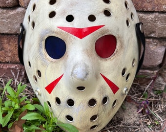 13X Studios Jason part 3 3D custom Hockey Mask-