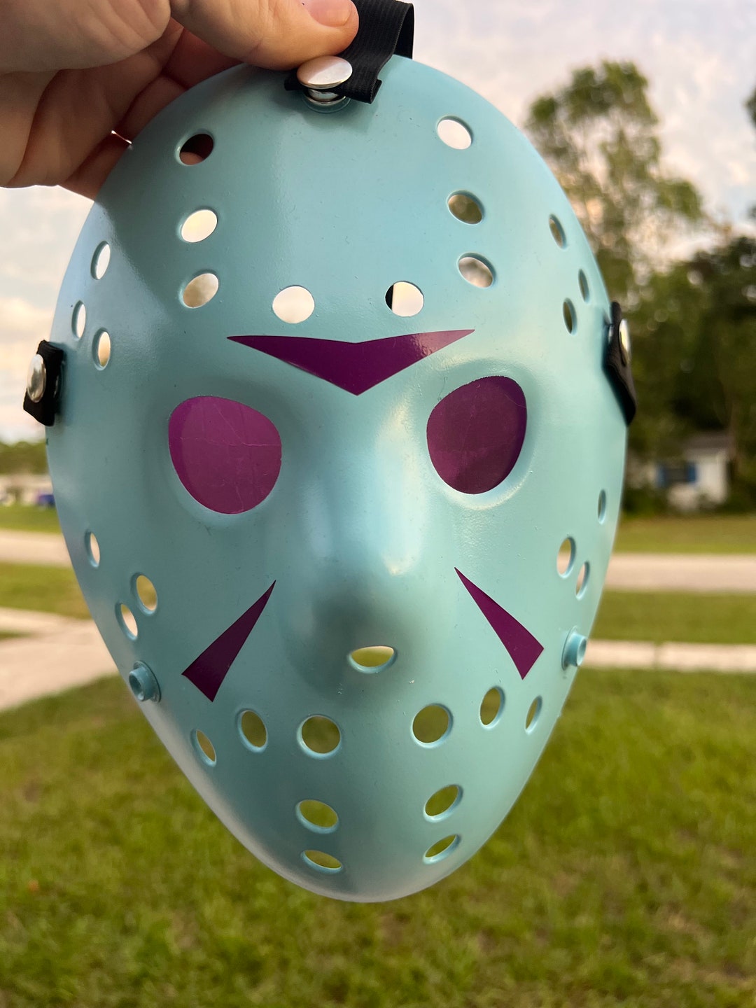 13X Studio Jason Retro Jason NES Custom Hockey Mask 5 Star Etsy