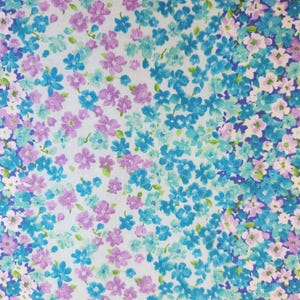 teal floral stripe,  keepsake quilting fabric by the yard, quilters cotton, floral ombre fabric, fabric traditions, 19770882