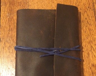 Kodiak leather bound journal