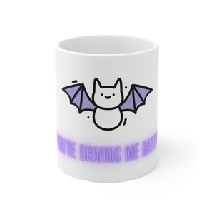 Ceramic Mug 11oz-Batty