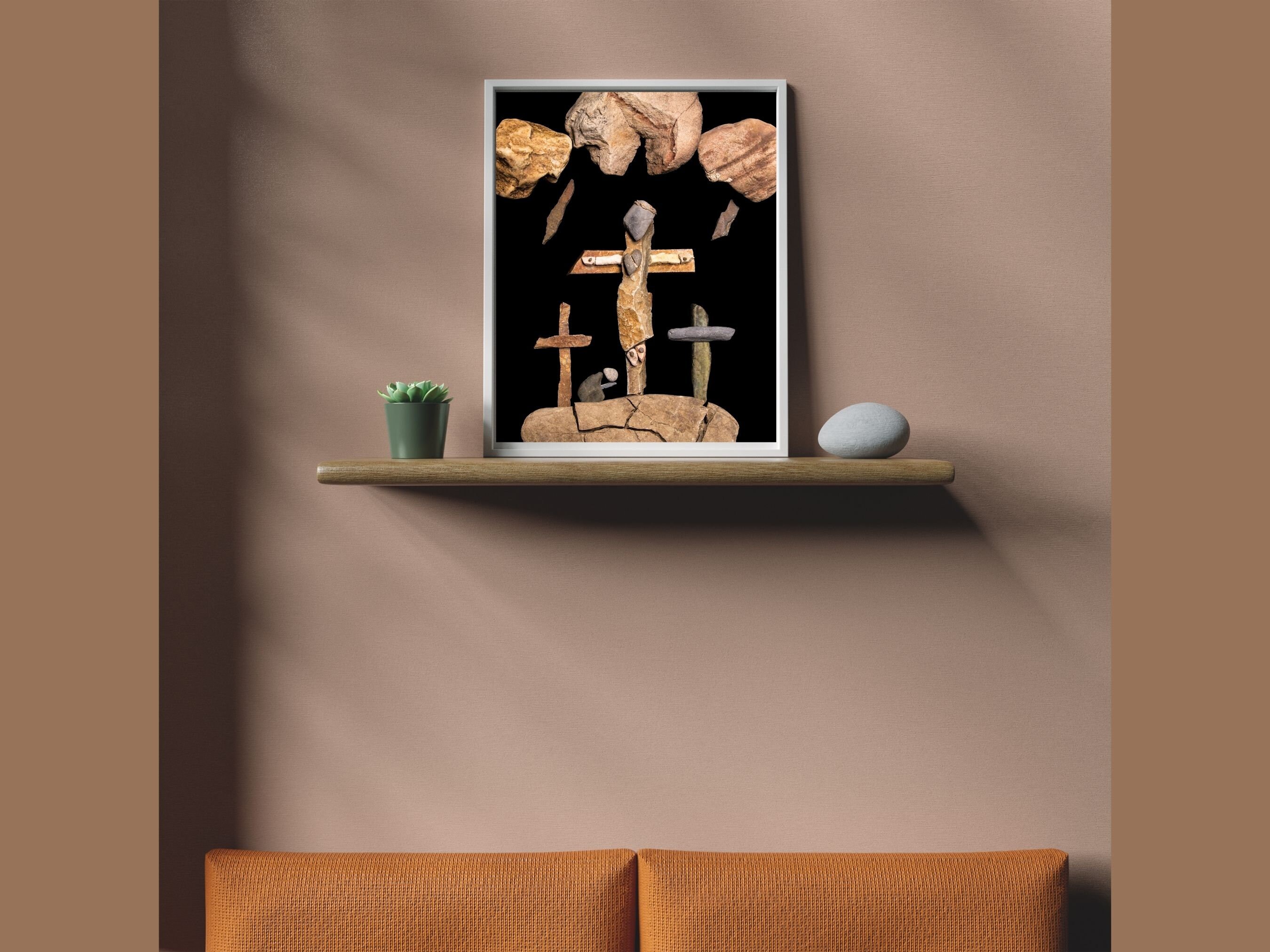 Print - Cross - Holy Week - Crucifixion of Jesus - Easter Printable ...