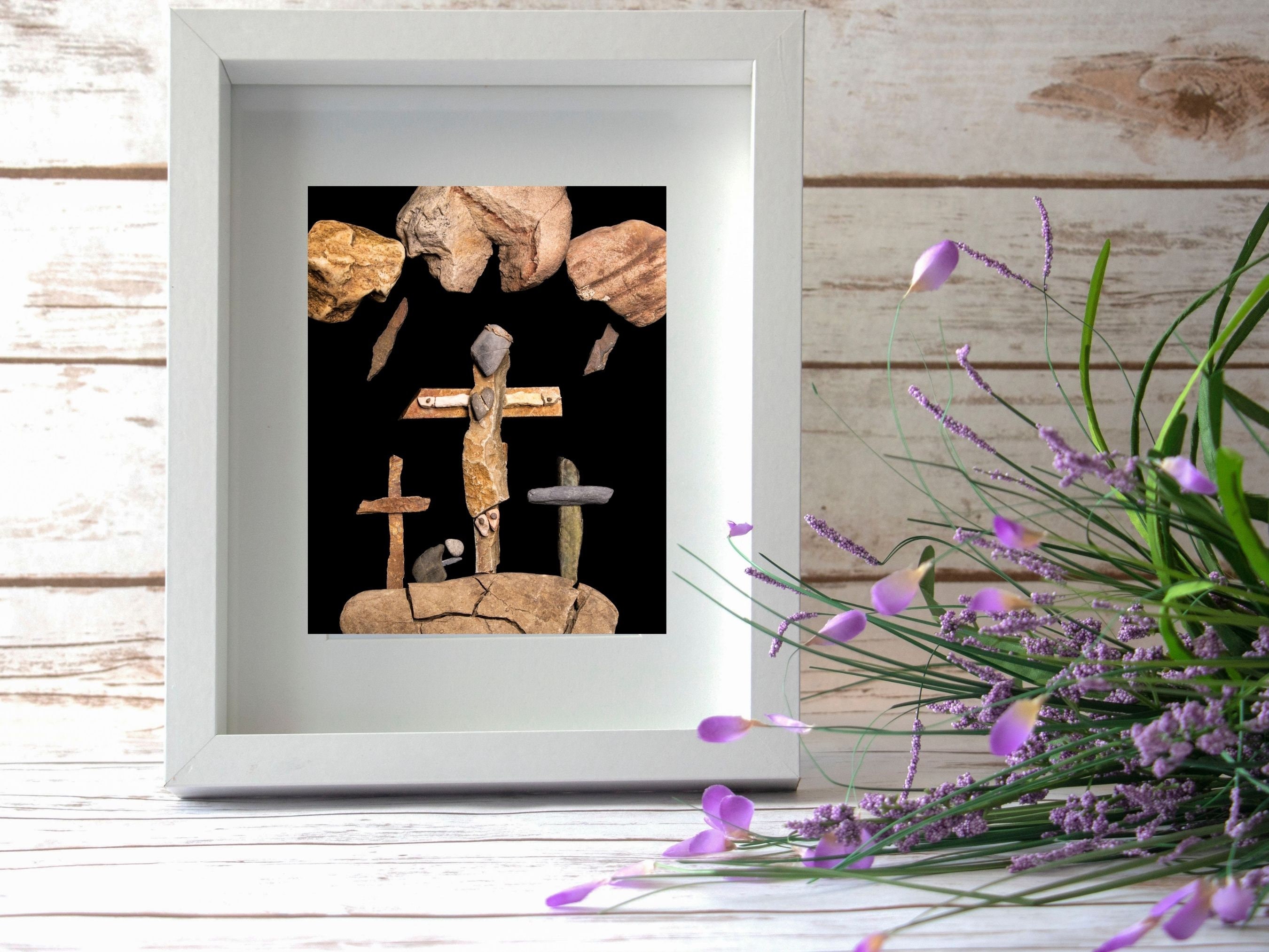 Print - Cross - Holy Week - Crucifixion of Jesus - Easter Printable ...