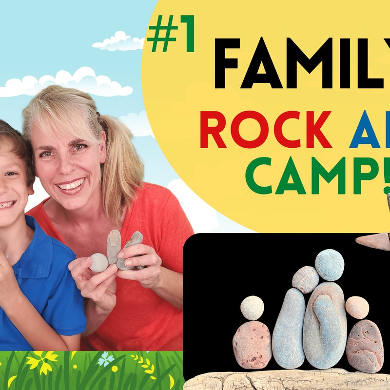 Rock Sculpture Family - Etsy