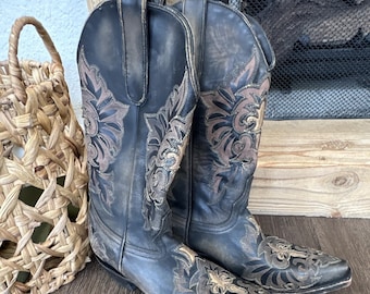 Cowboy Black Gold Western Boots Cavender’s