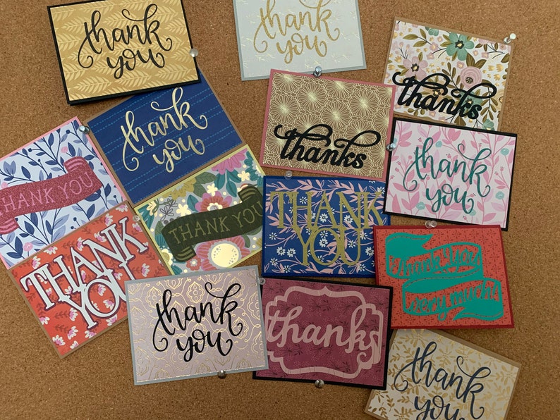 Thank You Card Variety Pack Etsy
