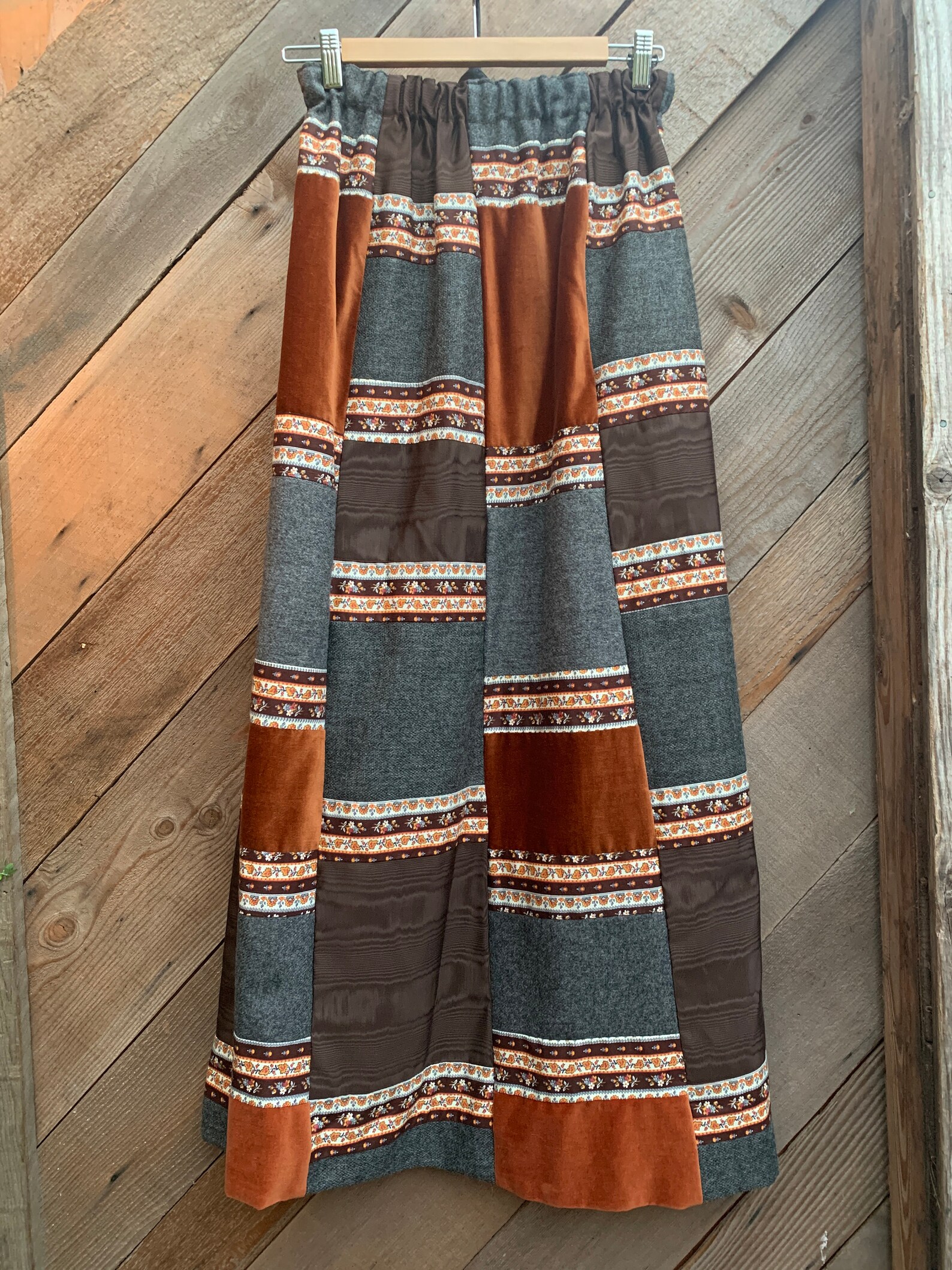 Vintage Maxi Skirt Etsy