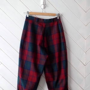 Tartan Plaid Knickers | Vintage 1960s hunting pants | S