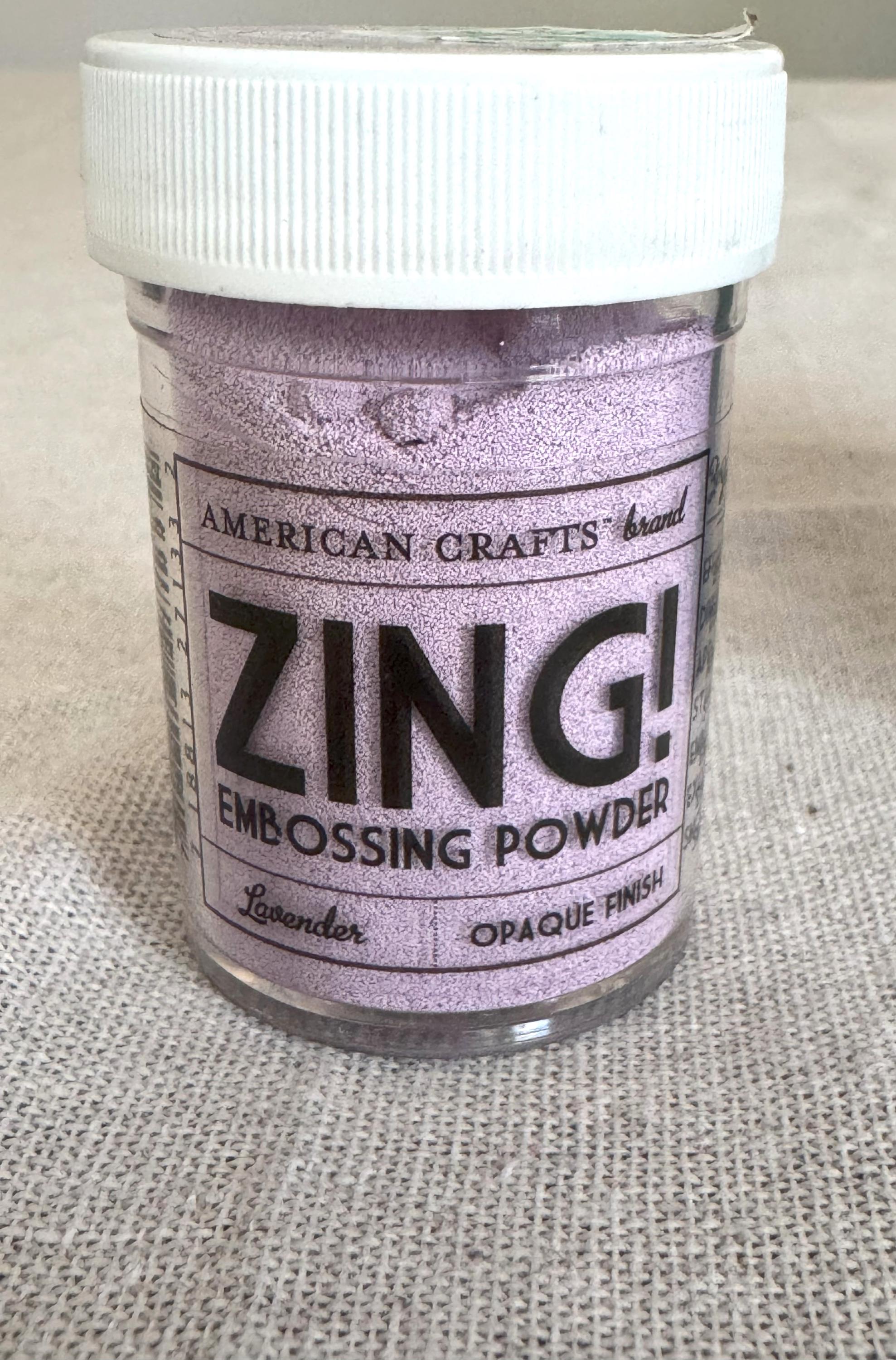Zinf Color Embossing Powder - Zing Brand - Your Choice of Color - Etsy