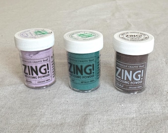 Embossing Powder - Zing Brand - Your Choice of Color