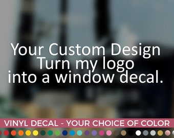 Custom Vinyl Decal - Logo Vinyl Decal